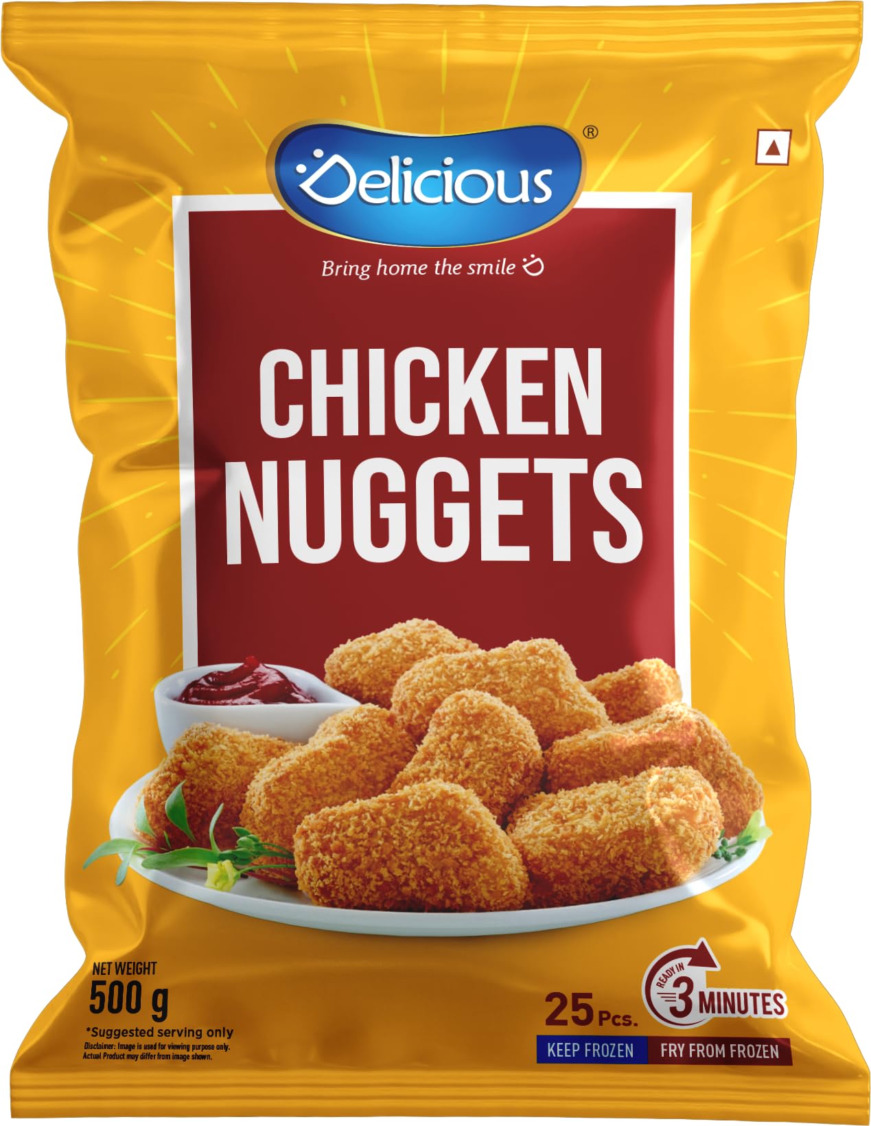 Elicious Chicken Classic Nuggets, 500g
